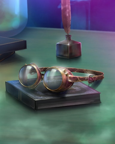 Goggles Mad Scientist Lab Badge - Aces Up! HD
