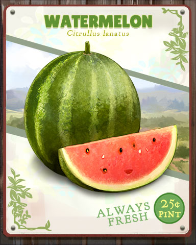 Watermelon Produce Badge - Jigsaw Treasure Hunter HD Watermelon Produce Badge - Jigsaw Treasure Hunter HD