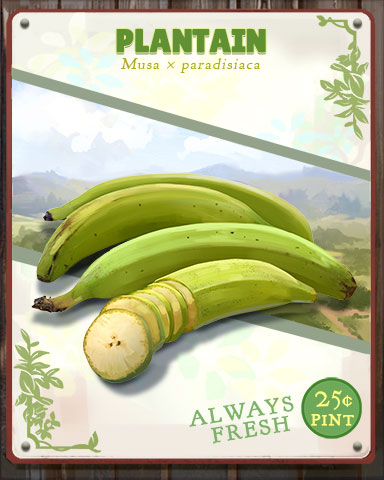 Plantain Produce Badge - Mahjong Sanctuary Plantain Produce Badge - Mahjong Sanctuary