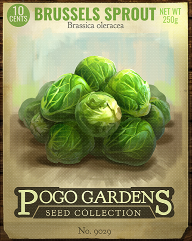 Brussels Sprout Badge - Trizzle Brussels Sprout Badge - Trizzle