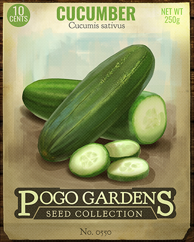 Cucumber Badge - First Class Solitaire HD Cucumber Badge - First Class Solitaire HD
