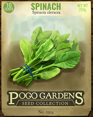 Spinach Badge - Poppit! Bingo Spinach Badge - Poppit! Bingo