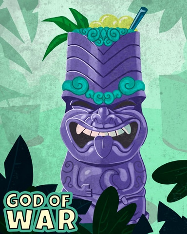 Ceramic God Of War Badge - Tri-Peaks Solitaire HD Ceramic God Of War Badge - Tri-Peaks Solitaire HD