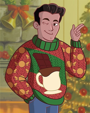 Break Time Roberto Ugly Sweaters Badge - Word Whomp HD Break Time Roberto Ugly Sweaters Badge - Word Whomp HD