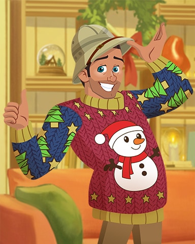 Thumbs Up Tex Ugly Sweaters Badge - Tri-Peaks Solitaire HD Thumbs Up Tex Ugly Sweaters Badge - Tri-Peaks Solitaire HD