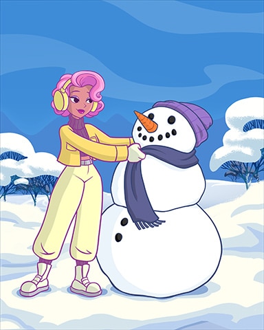 Build A Snowman Winter Activities Badge - Tri-Peaks Solitaire HD Build A Snowman Winter Activities Badge - Tri-Peaks Solitaire HD