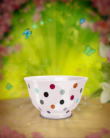 Dotted Teacup Badge - Poppit! Party Dotted Teacup Badge - Poppit! Party