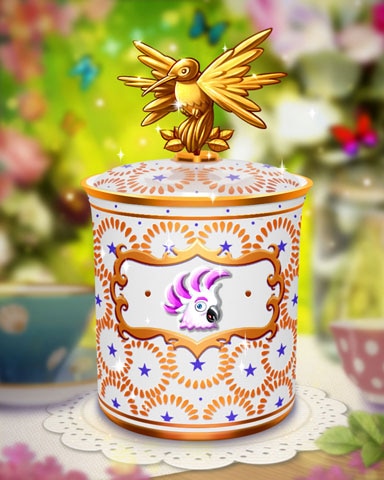 Sanctuary Tea Caddy Badge - Mahjong Sanctuary Sanctuary Tea Caddy Badge - Mahjong Sanctuary