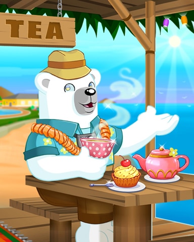 Pogo Tea With Bearnard Badge Pogo Tea With Bearnard Badge