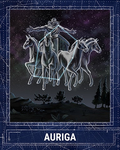 Auriga Constellations Badge - First Class Solitaire HD Auriga Constellations Badge - First Class Solitaire HD