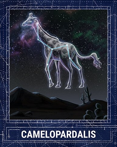 Camelopardalis Constellations Badge - Tri-Peaks Solitaire HD Camelopardalis Constellations Badge - Tri-Peaks Solitaire HD