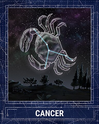 Cancer Constellations Badge - Mahjong Safari HD Cancer Constellations Badge - Mahjong Safari HD