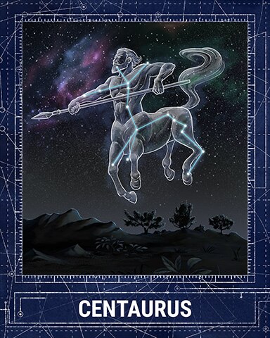 Centaurus Constellations Badge - Mahjong Garden HD Centaurus Constellations Badge - Mahjong Garden HD