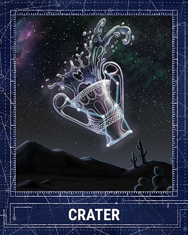 Crater Constellations Badge - Jigsaw Treasure Hunter HD Crater Constellations Badge - Jigsaw Treasure Hunter HD