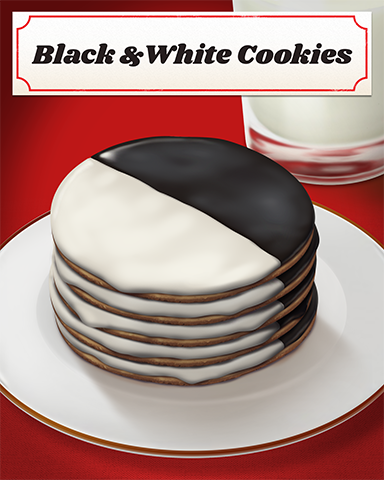 Black And White Cookies Badge - Lottso! Express HD Black And White Cookies Badge - Lottso! Express HD