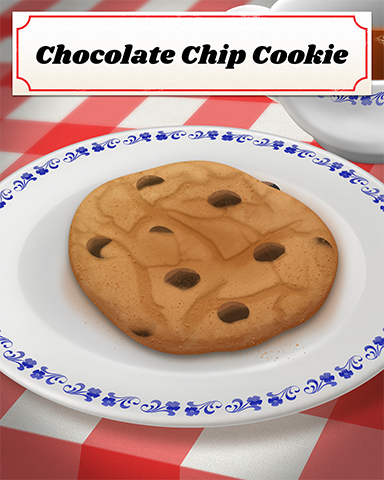 Chocolate Chip Cookie Badge - Jungle Gin Chocolate Chip Cookie Badge - Jungle Gin