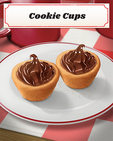 Cookie Cups Badge - Turbo 21 HD Cookie Cups Badge - Turbo 21 HD