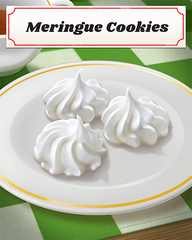 Meringue Cookies Badge - Poppit! Bingo Meringue Cookies Badge - Poppit! Bingo