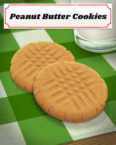 Peanut Butter Cookies Badge - Mahjong Sanctuary Peanut Butter Cookies Badge - Mahjong Sanctuary