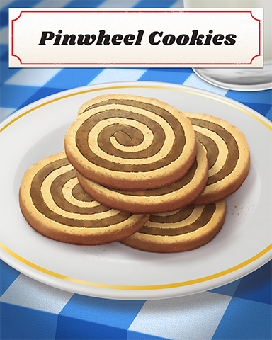 Pinwheel Cookies Badge - Rainy Day Spider Solitaire HD Pinwheel Cookies Badge - Rainy Day Spider Solitaire HD