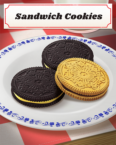 Sandwich Cookies Badge - Hog Heaven Slots Sandwich Cookies Badge - Hog Heaven Slots