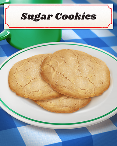 Sugar Cookies Badge - Cross Country Adventure Sugar Cookies Badge - Cross Country Adventure