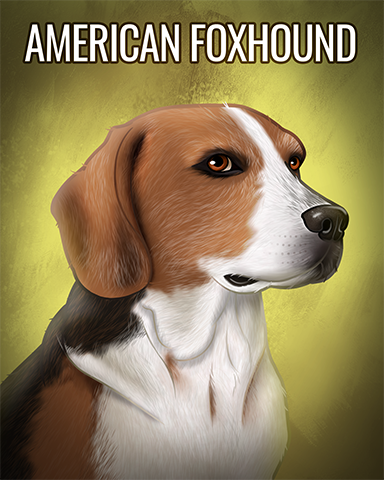 American Foxhound Badge - Big City Adventure American Foxhound Badge - Big City Adventure