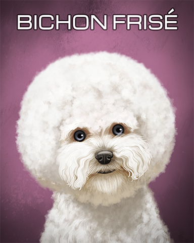 Bichon Frise Badge - Sweet Tooth Town Bichon Frise Badge - Sweet Tooth Town