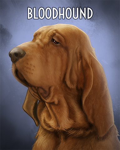 Blood Hound Badge - First Class Solitaire HD Blood Hound Badge - First Class Solitaire HD