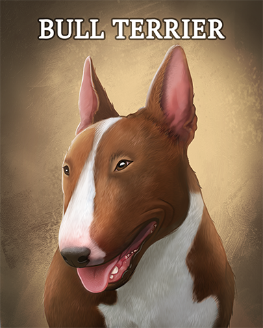 Bull Terrier Badge - Word Search Daily HD Bull Terrier Badge - Word Search Daily HD