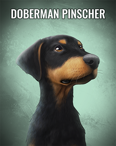 Doberman Pinscher Badge - StoryQuest Doberman Pinscher Badge - StoryQuest
