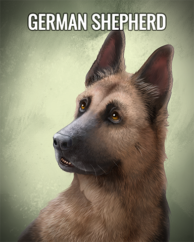 German Shepherd Badge - Quinn's Aquarium German Shepherd Badge - Quinn's Aquarium