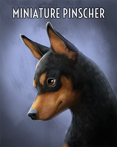Miniature Pinscher Badge - Hog Heaven Slots Miniature Pinscher Badge - Hog Heaven Slots