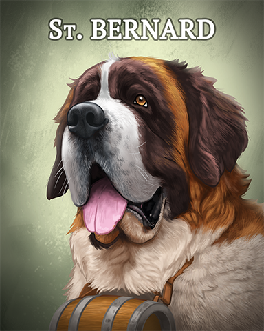 Saint Bernard Badge - Vanishing Trail Saint Bernard Badge - Vanishing Trail