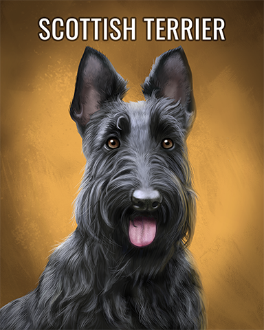 Scottish Terrier Badge - Mahjong Safari HD Scottish Terrier Badge - Mahjong Safari HD