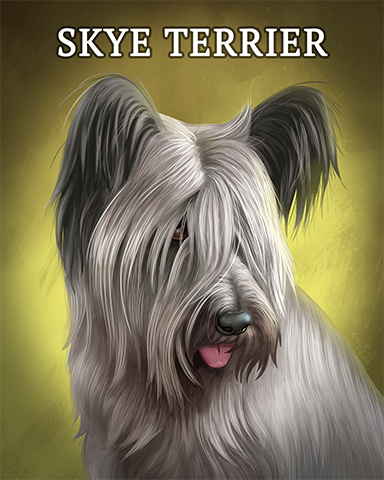 Skye Terrier Badge - Grub Crawl Skye Terrier Badge - Grub Crawl