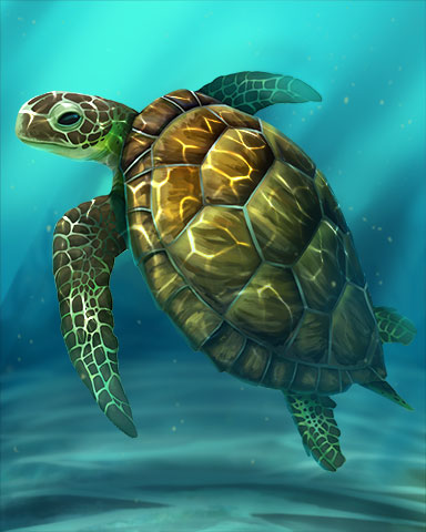 Green Turtle Badge - Mahjong Sanctuary Green Turtle Badge - Mahjong Sanctuary