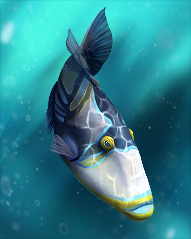 Triggerfish Badge - Mahjong Garden HD Triggerfish Badge - Mahjong Garden HD