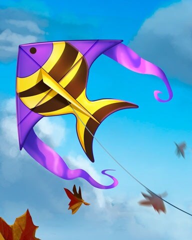 Yellow Jacket Fish Kites Badge - Mahjong Garden HD Yellow Jacket Fish Kites Badge - Mahjong Garden HD