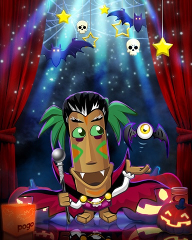 Count Tiki Costume Badge - Jungle Gin HD Count Tiki Costume Badge - Jungle Gin HD