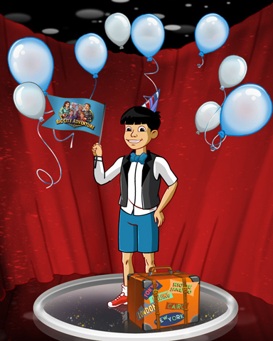 Big City Birthday Badge - Big City Adventure Big City Birthday Badge - Big City Adventure