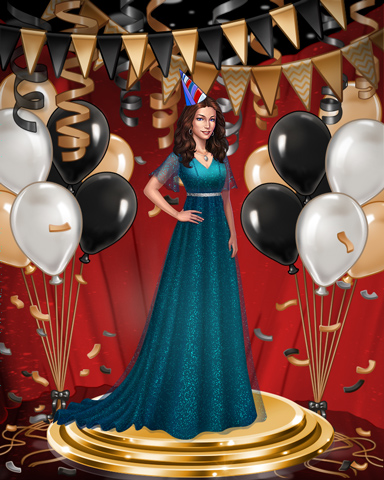 Claire Hart 2 Birthday Badge - Claire Hart: Secret In The Shadows Claire Hart 2 Birthday Badge - Claire Hart: Secret In The Shadows