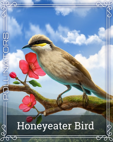 Honeyeater Bird Pollinators Badge - Payday Freecell HD Honeyeater Bird Pollinators Badge - Payday Freecell HD