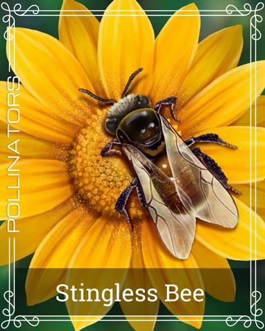 Stingless Bee Pollinators Badge - MONOPOLY Sudoku Stingless Bee Pollinators Badge - MONOPOLY Sudoku