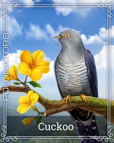 Cuckoo Pollinators Badge - Mahjong Safari HD Cuckoo Pollinators Badge - Mahjong Safari HD