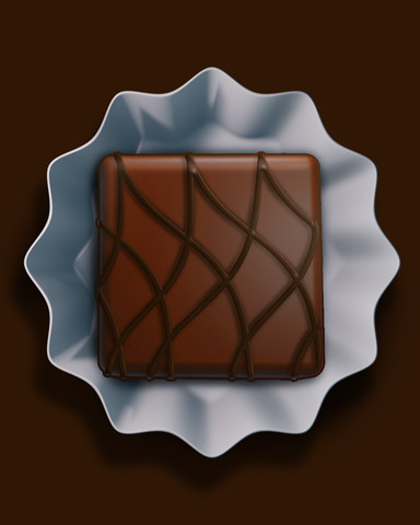 Salted Caramel Badge - Jet Set Solitaire Salted Caramel Badge - Jet Set Solitaire