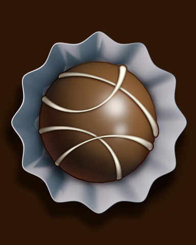 Peanut Butter Bon-Bon Badge - Mahjong Garden HD Peanut Butter Bon-Bon Badge - Mahjong Garden HD