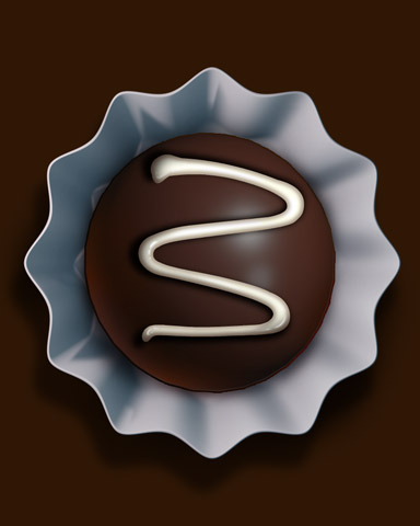 Vanilla Nut Badge - Poppit!™ HD Vanilla Nut Badge - Poppit!™ HD