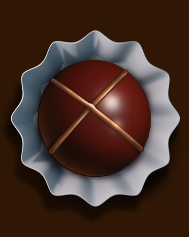 Apricot Bon-Bon Badge - Stack'em HD Apricot Bon-Bon Badge - Stack'em HD