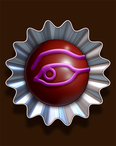 Eye Of Ra-spberry Badge - Phlinx II Eye Of Ra-spberry Badge - Phlinx II